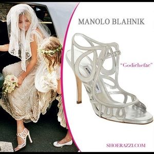 Manolo Blahnik Strappy Heels